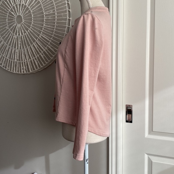 Maurices - Blush Pink Military-Inspired Cardigan - Picture 4 of 8